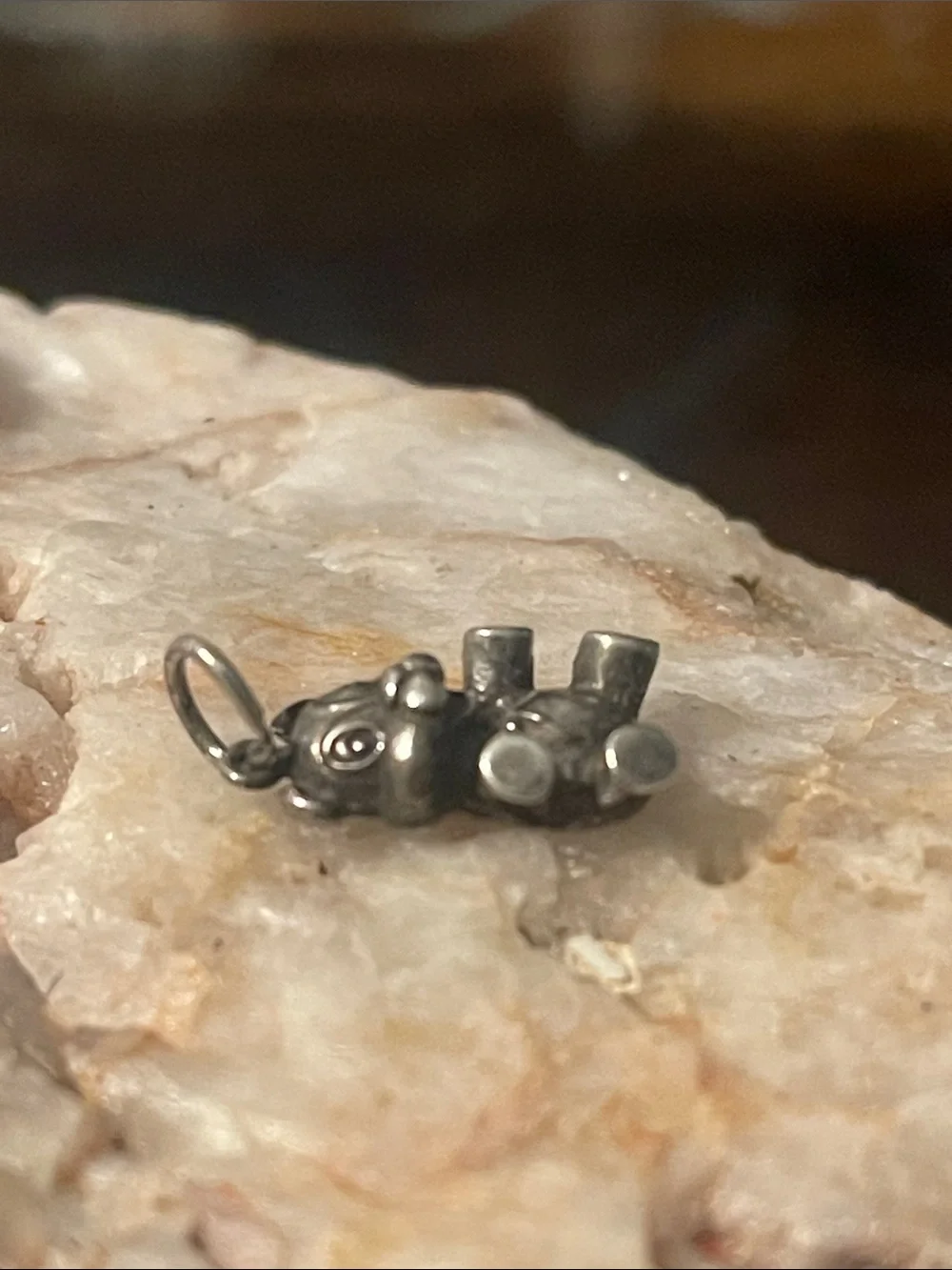 Sterling Silver Teddy Bear Charm